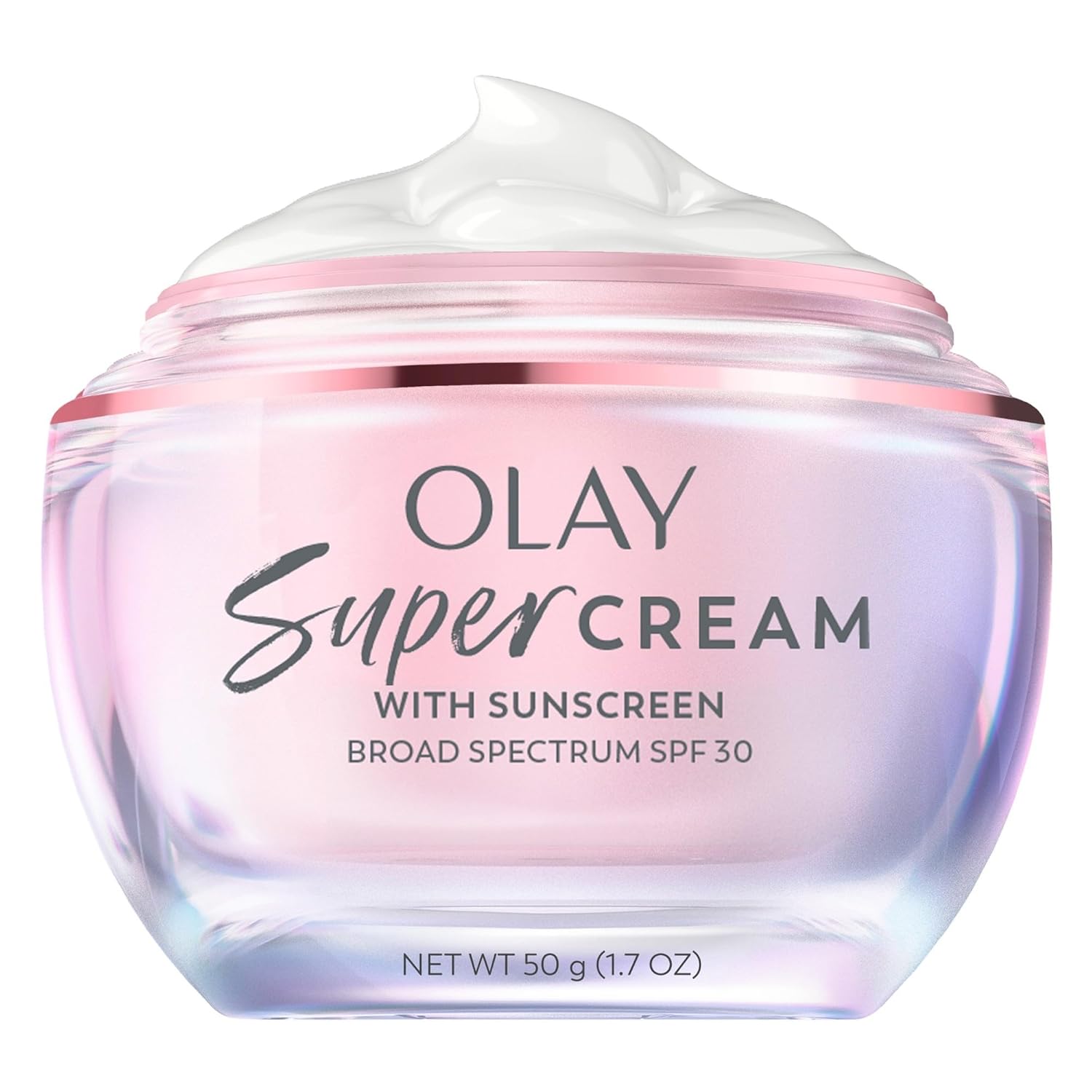 Olay Super Cream with Sunscreen SPF 30, Lightweight Face